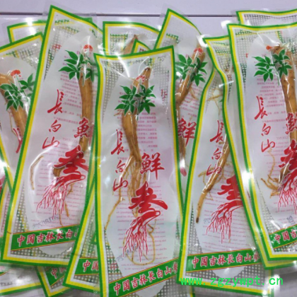 东北保鲜人参吉林长白山人参新鲜参泡酒家用人参小人参新鲜图2