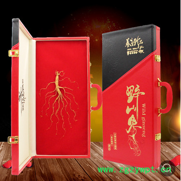 45寸东北人参礼盒 老年人会销礼品煲汤泡酒长白山人参礼盒图3