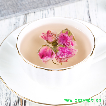 花草茶 玫瑰花茶罐装50g山东平阴重瓣红玫瑰花茶批发供应一件代发图2