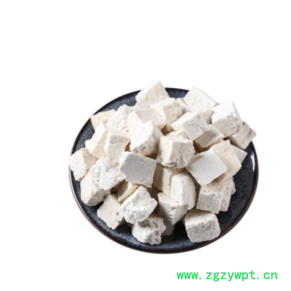 新货大别山白茯苓 地块茯苓丁茯苓粒个头饱满量大从优图2