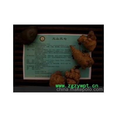 原生态云南三七