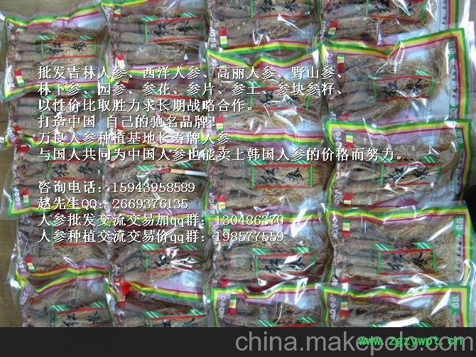 汕头人参批发_汕头人参价格 汕头不老参