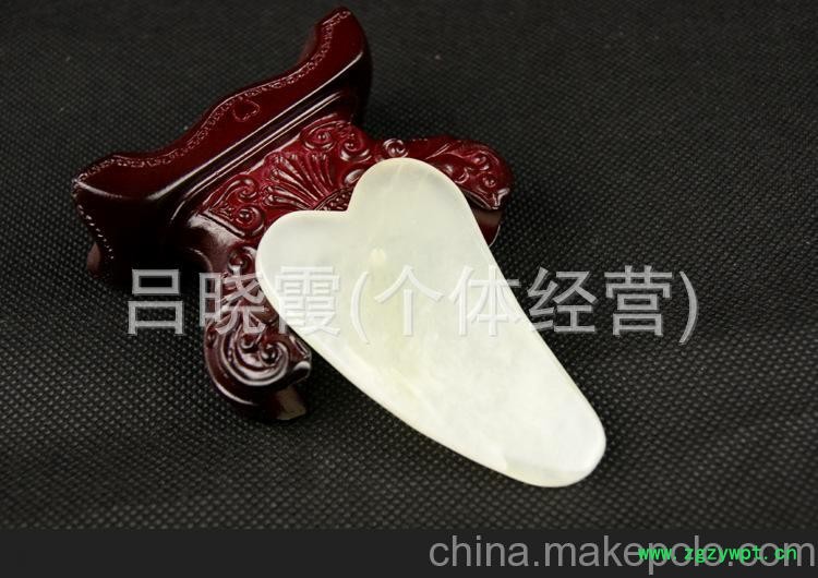 厂家直销玉器批发 精美岫玉刮痧板 美容刮痧板 GF-57图2