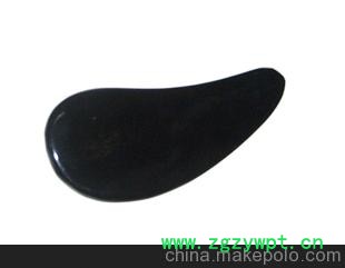 福州三宝特产 牛角制品 黑水牛角 按摩器 水滴形 刮痧片刮痧板