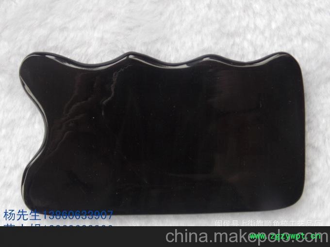 厂家批发 波浪型片/保健治病/瘦身瘦腿刮痧板图2