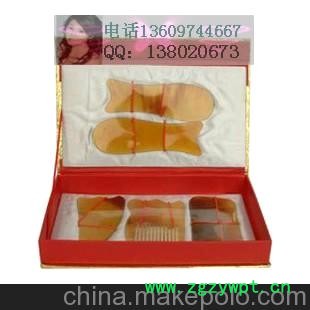 广州刮痧板蜜蜡树脂砭石玉石材料来样加工定做各种材料刮痧板图4