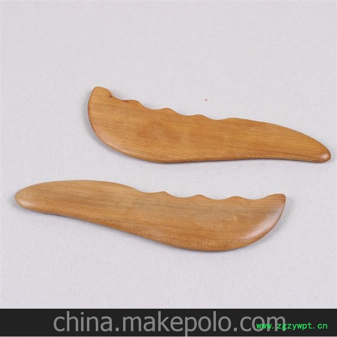 越南天然香木按摩器 尖角按摩器 刮痧器图3