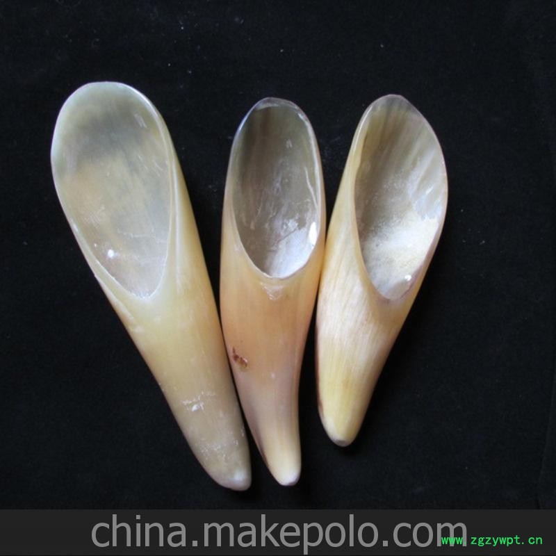 厂家直销 茶勺 牛角刮痧筒 保健牛角按摩点穴 刮痧板 一件代发图2