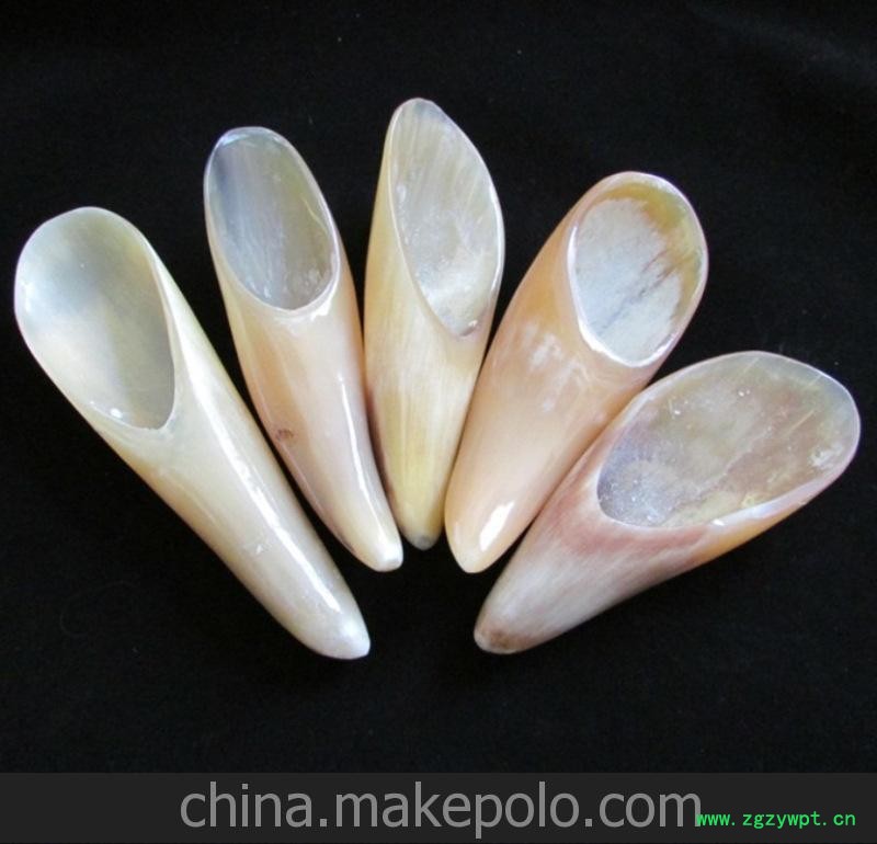 厂家直销 茶勺 牛角刮痧筒 保健牛角按摩点穴 刮痧板 一件代发图3