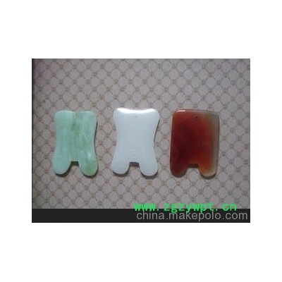 阿富汗玉石玉刮痧板，玉石保健用品，厂家生产，来样定做