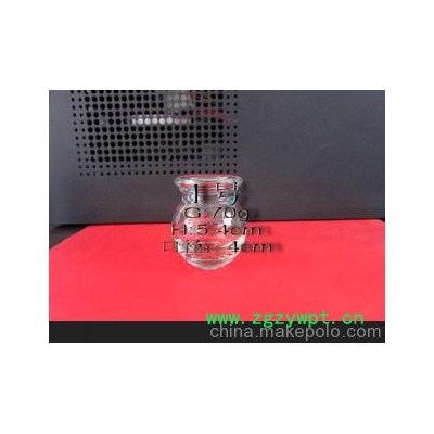 厂家供应1号玻璃火罐、拔火罐、防爆加厚。1,2.3,4,5,号