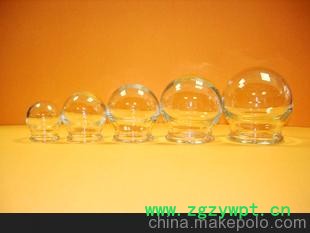 专业生产喷色玻璃火罐 装饰玻璃灯罩