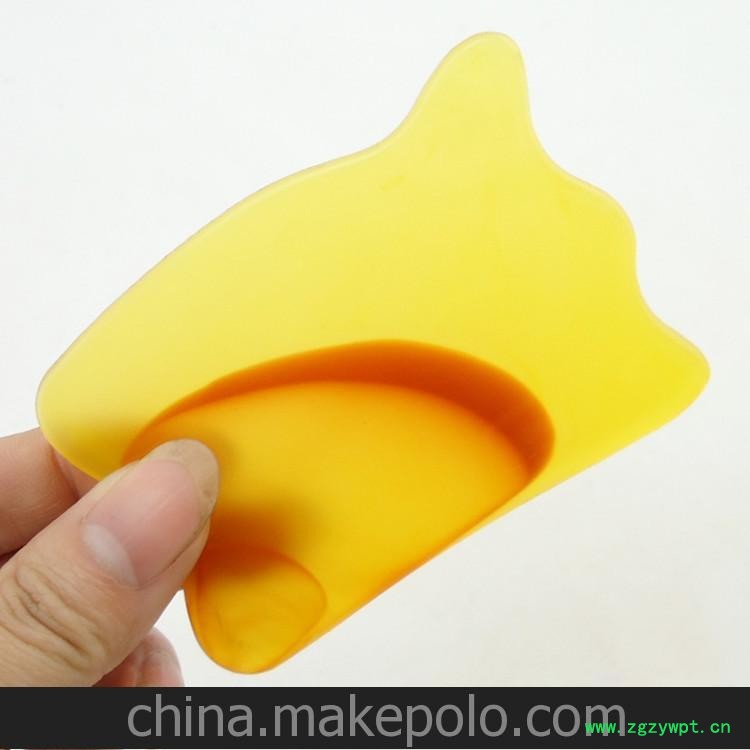 牛筋牛角脸部刮痧板多功能美体牛筋 黑色和黄色图3