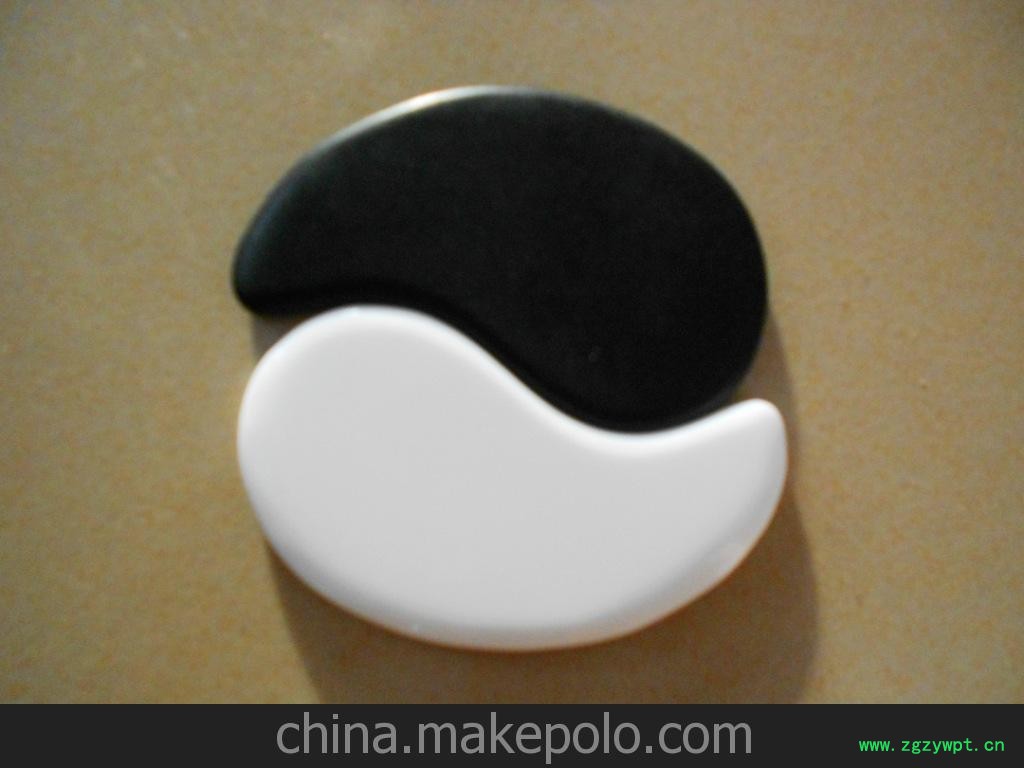 泗滨砭石刮痧板 砭石八卦 太极刮痧板 阴阳鱼刮痧板85*45*6图5