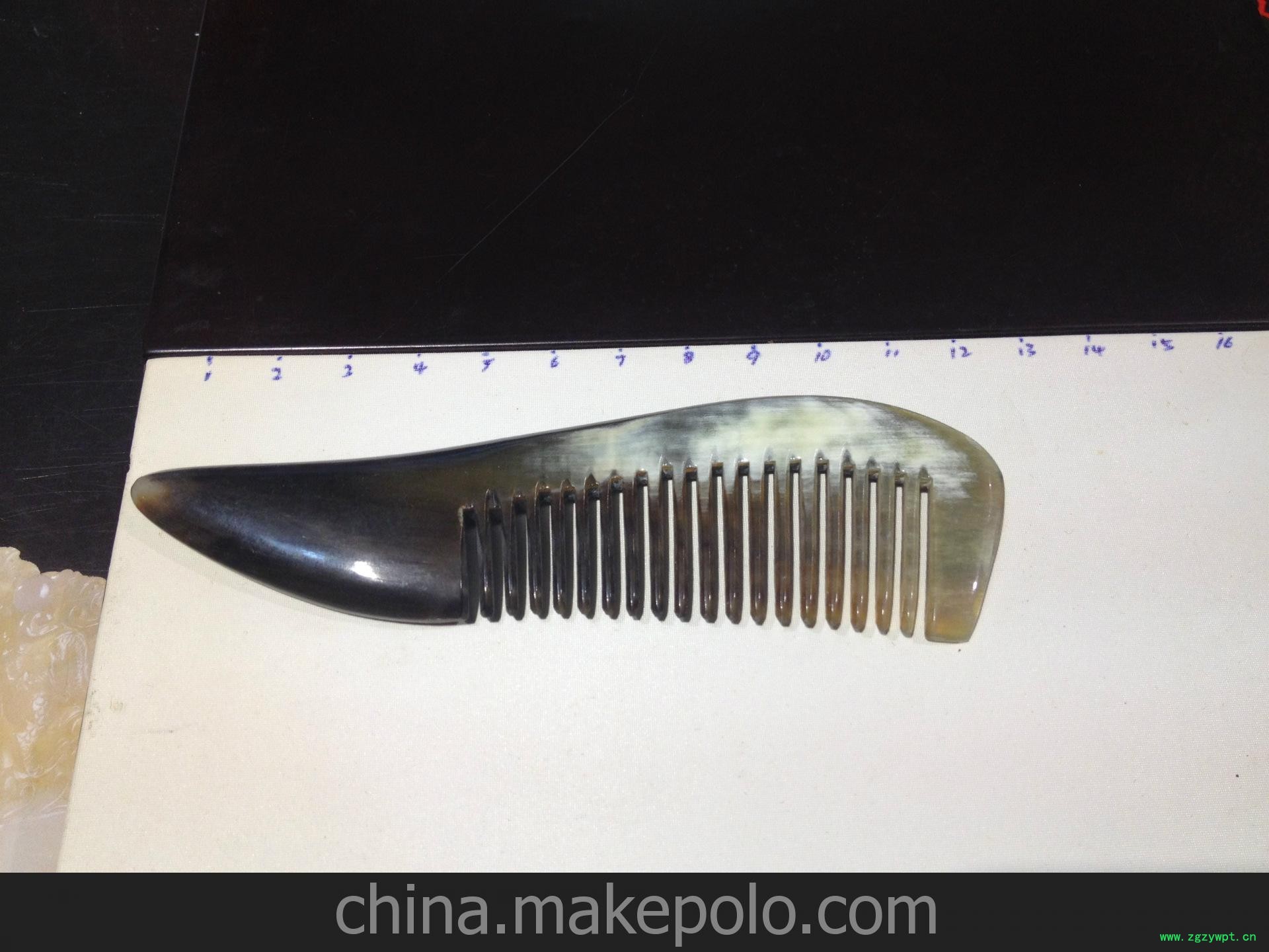 牛角梳，刮痧板，按摩棒，梳子，保健梳子，谭木匠檀木梳，绵羊角图2