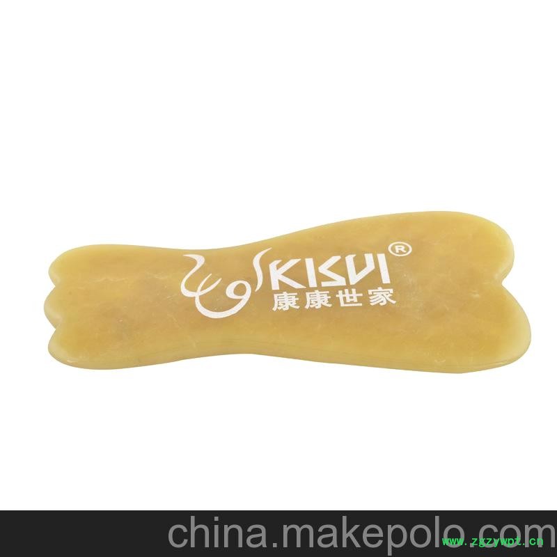 kisvi品牌珠宝工厂白玉橄榄玉美容批发刮痧板图5
