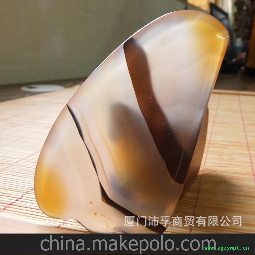 巴西把玩件 象形图案摆件刮痧板 奇石古玩刮痧片 小额批发6图3