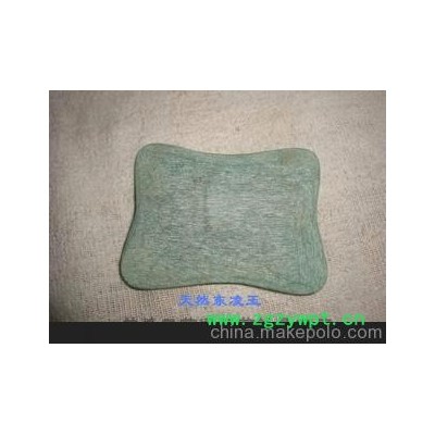 东陵玉刮痧板定做，绿色按摩石，火山能量石生产厂家，上海