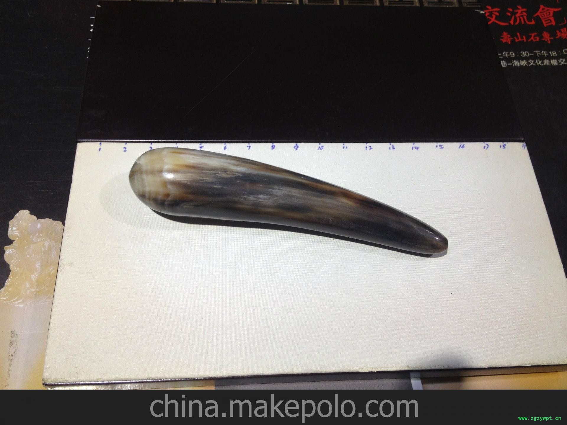 牛角梳，刮痧板，按摩棒，刮痧筒，保健梳子，谭木匠檀木梳绵羊角图3