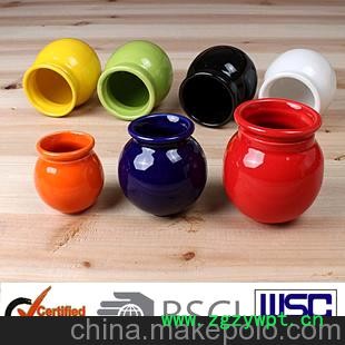 厂家专业生产 特色可爱实用色釉陶瓷火罐
