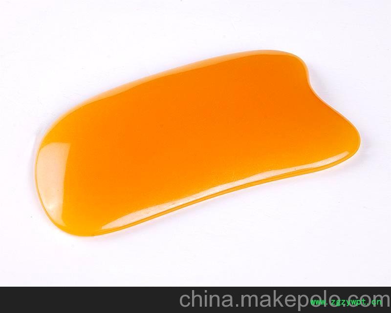 刮痧板蜂蜜蜡胶材质光滑按摩点穴瘦身瘦腿瘦脸瘦手臂男女图2