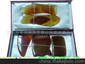有氧刮痧板（玛瑙）按摩器，美容用具，刮痧板