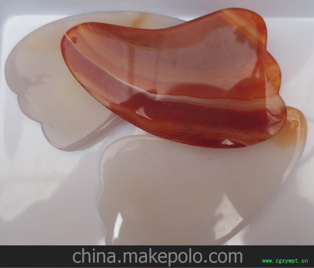 批发玛瑙刮痧板 小额批发 厂家直销玛瑙刮痧板 刮痧片天然玉石图2