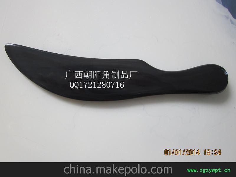 精品美容刮痧刀 牛角刮痧板 刮脸刀 保健刮痧 适合全身刮痧图2