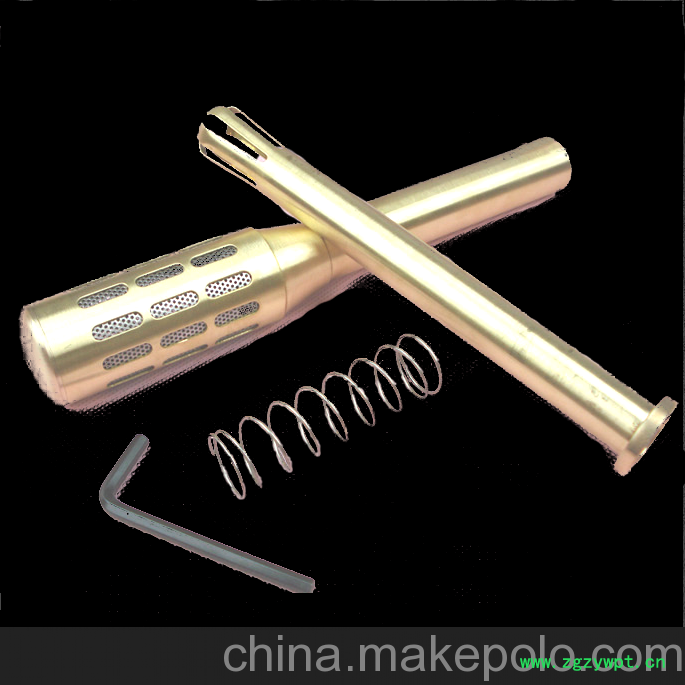 艾草泡脚纯铜特大温灸棒 艾灸器具艾灸棒温灸器 18mm艾条艾灸条艾圣堂图3