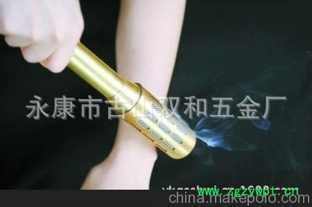 纯铜新型艾灸棒/美容温炙棒/便携式温灸棒/艾条图3