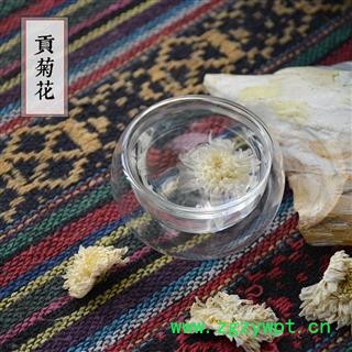 贡菊花天然源产地 安徽黄山贡菊黄金菊菊花茶 七月贡菊散装图3