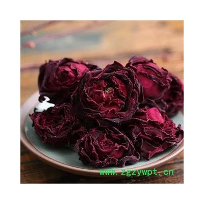 圣草康园云南墨红玫瑰花茶冻干法国墨红非平阴大朵玫瑰花无硫