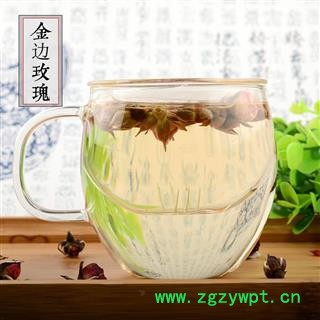 金边玫瑰 花茶 玫瑰干花 女性滋补养生 散装云南特产金边图4