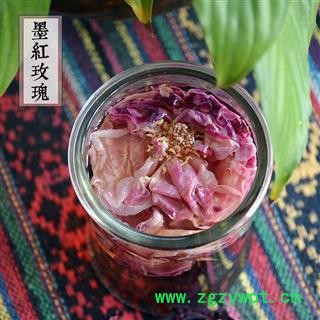 墨红玫瑰 花草茶 云南干玫瑰花 滋补养生 散装图3