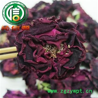 【满包邮】墨红玫瑰花大朵选货散装云南产地直供玫瑰花茶沁信源中药批发图3