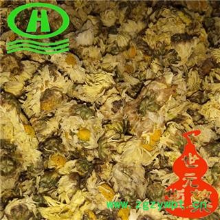 世元药业 杭白菊 汽蒸无硫原色 别称 小汤黄 小白菊图2