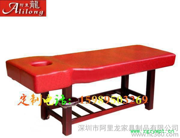 实木美容床按摩床理疗床 美容院养生床推拿床定制图3