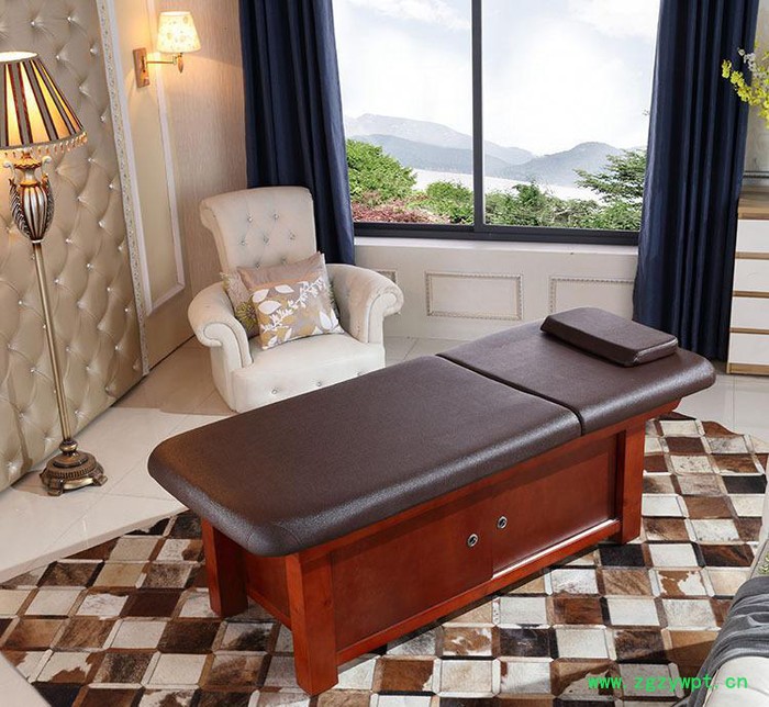 新款特价实木美容床按摩床 美容院养生推拿床