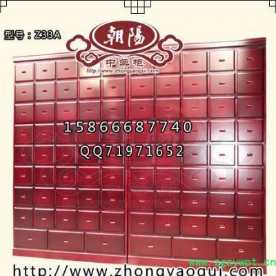 松木中药斗柜 中药斗橱 中药柜 中药饮片柜 中药架  淄博朝