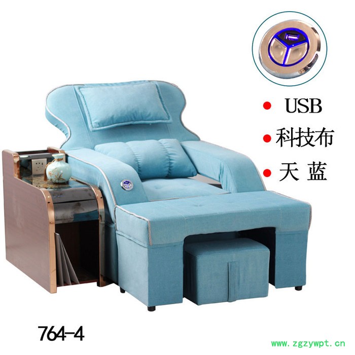 蔓鲁寇MLK01 山东足浴沙发足疗按摩床足浴沙发躺椅电动美甲美睫椅子足疗店按摩沙发椅足浴床全国可发货 济宁足浴沙发图3