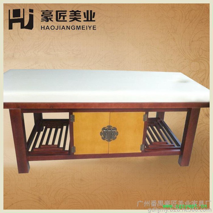 广州豪匠美业家具厂 专业定做智能电动美容床 电动按摩床 SPA美容床 美容按摩器材图2