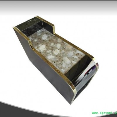 现代简约客厅亚克力钢化玻璃电动足浴足疗桑拿沙发定做简易按摩床