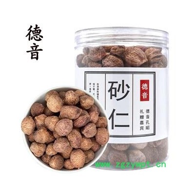 德音砂仁120克罐装中药材批发阳春砂仁农产品砂仁选货砂仁