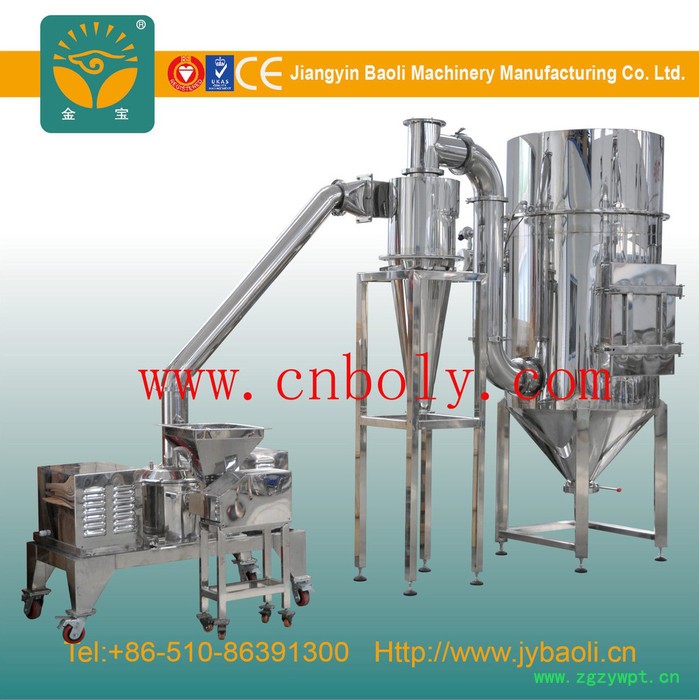 金宝：JB-15/20/30/60/80 复方中药超细粉碎机 复方中药超微粉碎机组 复方中药无尘粉碎机组图4