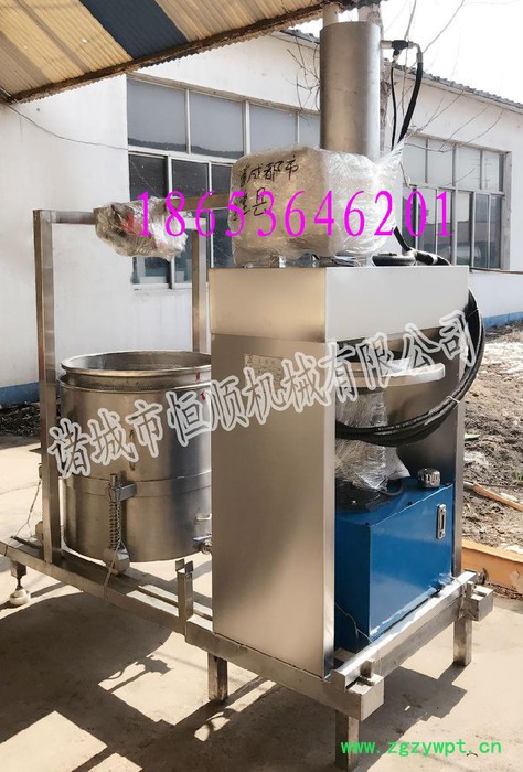 中药汁滤汁机 大吨位中药渣过滤设备 药渣药材滤汁机 中药压榨机图3