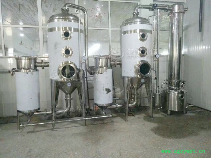 温州志耀2000L 中药双效浓缩器 药液二效浓缩器 中药节能浓缩器 中药外循环浓缩器 高效浓缩器图5