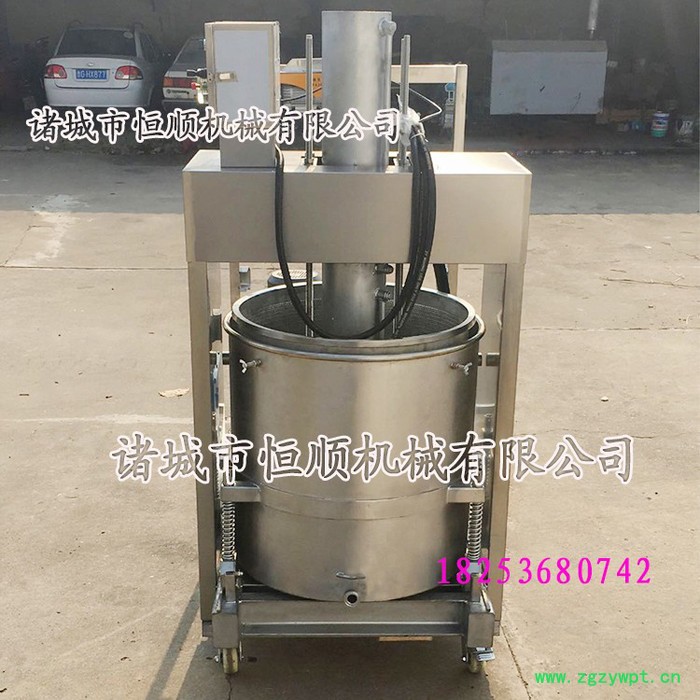 胶体磨研磨后牛蒡、黄芪药浆、酵素压榨机 中药料、药液压榨机  中药叶浆压榨机图5