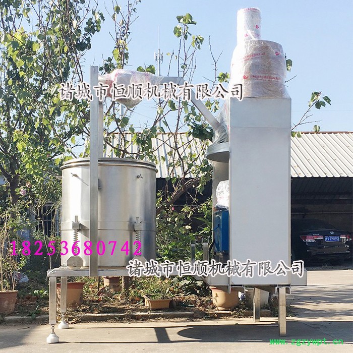 胶体磨研磨后牛蒡、黄芪药浆、酵素压榨机 中药料、药液压榨机  中药叶浆压榨机图4