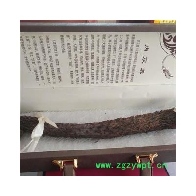 安祁名药优质肉野生苁蓉  精选软肉苁蓉