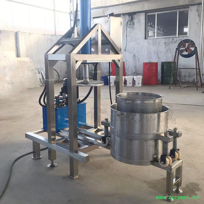 盛泰药渣压榨机 中草药压榨收汁设备 中药脱水压榨机图3